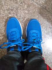 lotto men's jazz blue running shoes