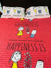 144 TC Cotton 1 Double Fitted Bedsheet 