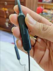 Wings switch magnetic hotsell control bluetooth wireless earphones