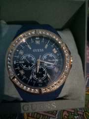 Buy GUESS Women Navy Blue Analogue Watch W1093L2 Watches for