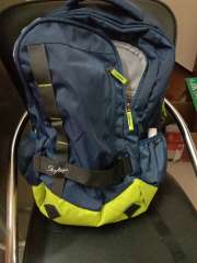 Buy Skybags Unisex Navy Blue Green Geek 05 Backpack Backpacks