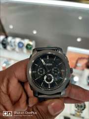Buy Fossil Men Black Analogue Factory Serviced Watch FS4662I