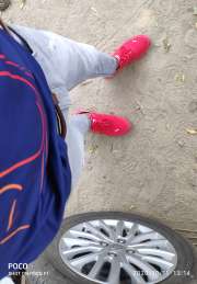 puma icon idp sneakers red
