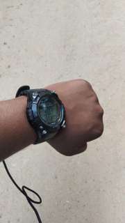 Buy Sonata Men Ocean Series Black Dial Digital Watch 77054PP02