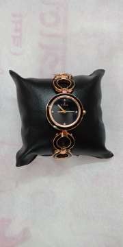 Buy Titan Purple Upgrades Enamel Women Black Analogue Watch