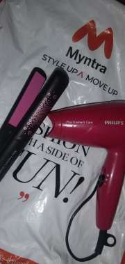 Buy Philips Set Of Hair Dryer Straightener Miss Freshers Styling Kit Hp8643 46 Hair Appliance For Women 9375035 Myntra