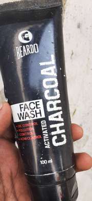 beardo charcoal face wash
