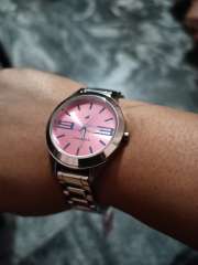 Buy Fastrack Women Pink Dial Watch 6153SM02 Watches for Women
