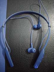 wings blue glide bluetooth neckband earphone with mic