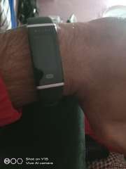 Buy Blink GO Sail Silver extra Black Strap Fitness Wearable Band