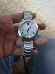 Buy Fastrack Unisex Silver Toned Analogue Watch NK3120SM01
