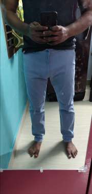 Buy Highlander Dusty Blue Jogger Trouser for Men Online at Rs.629 - Ketch