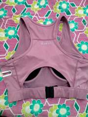 60% OFF on HRX by Hrithik Roshan Rose Dawn Solid High Support Rapid-Dry  Running Sports Bra WKR-1405 on Myntra