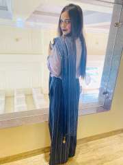 Global desi palazzo saree hot sale