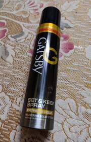 Buy Gatsby Men Extreme Hold Set & Keep Hair Spray 250 Ml - Hair Gel And  Spray for Men 2050057 | Myntra