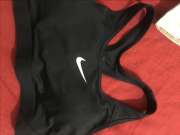 Nike Black AS Pro Classic Pad Upda Sports Bra 823313-010