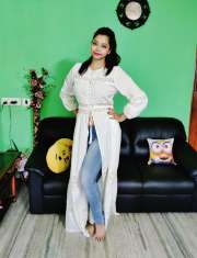 Tokyo talkies white lace detail maxi tunic outlet