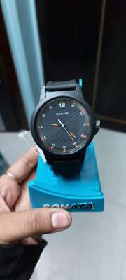 Buy Sonata Men Black Grey Analogue Watch 7119PP06 Watches for