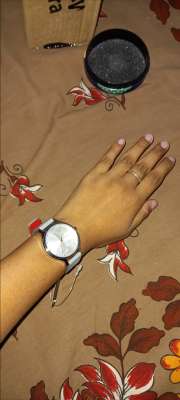 Buy Fastrack Valentine Women Silver Analogue Watch 6189SL03