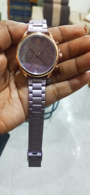 Dressberry women mauve analogue watch store