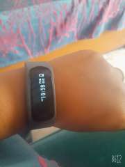 Reflex 2.0 smart band in cool grey with electric blue accent discount