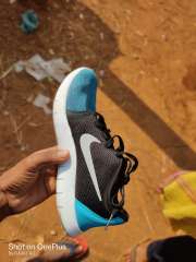 Nike flex contact 2 blue running shoes hot sale