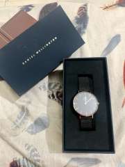 Buy Daniel Wellington Unisex Petite 36mm Ashfield RG Black Watch DW00100307  - Watches for Unisex 10783638 | Myntra