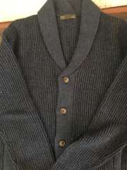 Shawl collar sweater mens sale h&m