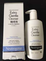 neutrogena extra gentle cleanser 200ml