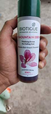 Buy Biotique Mountain Ebony Vitalizing Serum - Hair Serum for Unisex  1919973 | Myntra