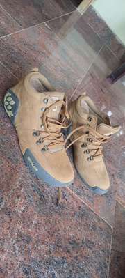 Buy Woodland Men Brown Leather Trekking 