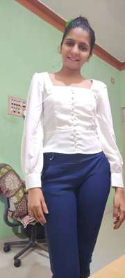Buy Harpa White Square Neck Top - Tops for Women 13532724 | Myntra