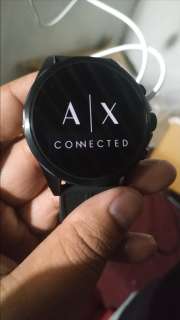 Armani exchange store connected touchscreen smartwatch