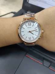 Buy GUESS Women White Analogue Watch W1231L3 Watches for Women