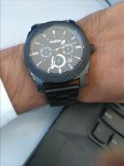Buy Fossil Men Black Dial Chronograph Watch FS4552 Watches for