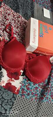 Anjali Lingerie Cotton T Shirt Bra, Maroon, Size: 34B at Rs 249/piece in  Bengaluru