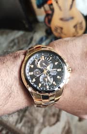 Buy SEIKO Coutura Perpetual Men Black Diamond Studded Solar Chronograph  Watch SSC572P1 - Watches for Men 6930390 | Myntra