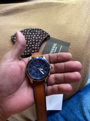 Fossil Men Navy Analogue Watch FS5268I 