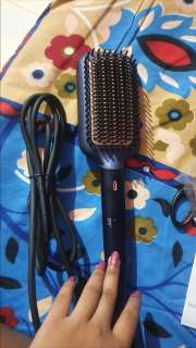 Buy Philips BHH885 10 Hair Straightener Brush ThermoProtect