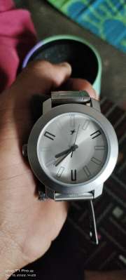 Buy Fastrack Men Silver Toned Dial Watch 3120SM01 Watches for