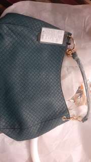 Mast & Harbour Green Textured Hobo Bag (Onesize) by Myntra