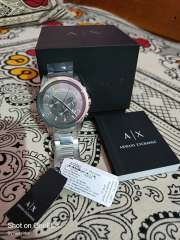 Buy Armani Exchange Men Gunmetal Toned Dial Chronograph Watch AX2092 -  Watches for Men 1291553 | Myntra