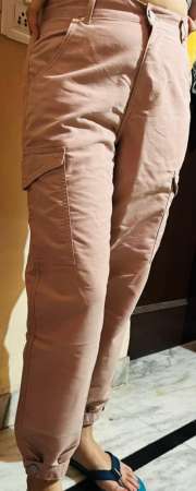 Buy Tokyo Talkies Pastel Pink Jogger Jeans for Women Online at Rs