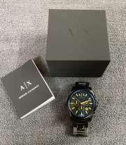 Buy Armani Exchange Men Black Dial Bracelet Style Straps Analogue