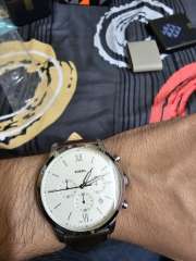 Buy Fossil Men Cream Coloured Analogue Watch FS5380I Watches for