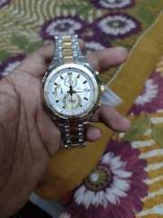 Buy CASIO Edifice Men Silver Dial Chronograph Watch EFR 539SG
