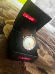 Buy Titan Men Muted Gold Toned Dial Watch 1672WL01 Watches for