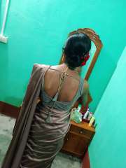 Buy Tikhi Imli Gunmetal-Toned Striped Saree - Sarees for Women
