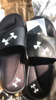 Buy UNDER ARMOUR Men Black Ignite VI Textured Sliders Flip Flops