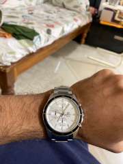 Buy Casio Edifice Men Silver Analogue Watches EX095 EFR 526D